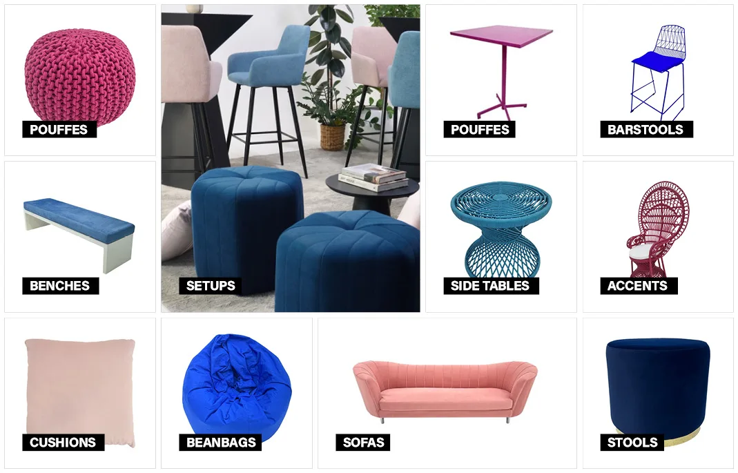 Evolution Furniture UAE - furniture rental uae and saudi arabia