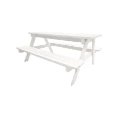 Picnic Bench - White F-PB101-WH